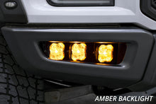 Load image into Gallery viewer, Diode Dynamics 17-20 Ford Raptor SS3 LED Fog Light Kit - Yellow Pro