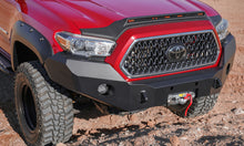 Load image into Gallery viewer, AVS 2016-2019 Toyota Tacoma Aeroskin Low Profile Hood Shield w/ Lights - Black