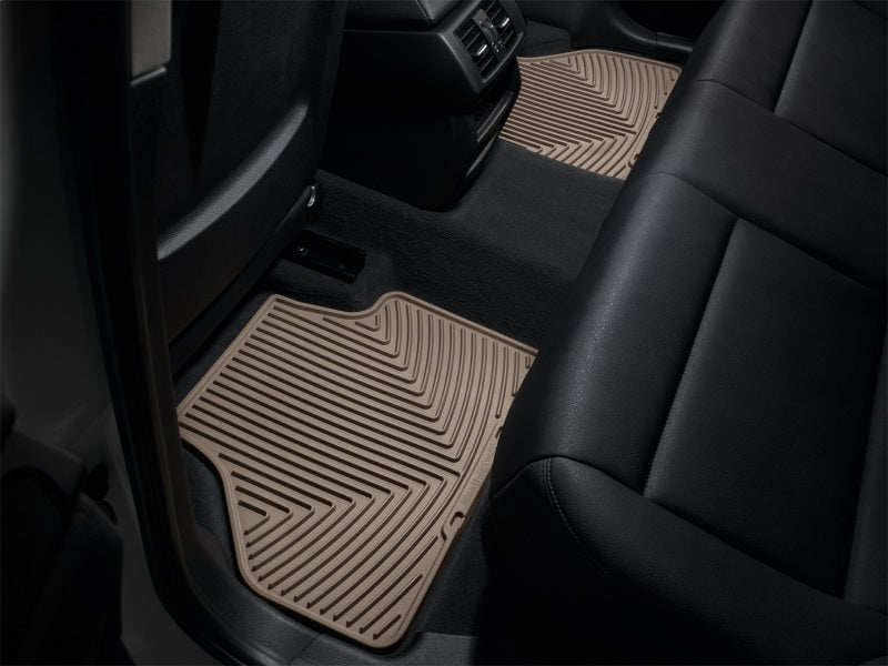 WeatherTech 11+ BMW X3 Rear Rubber Mats - Tan