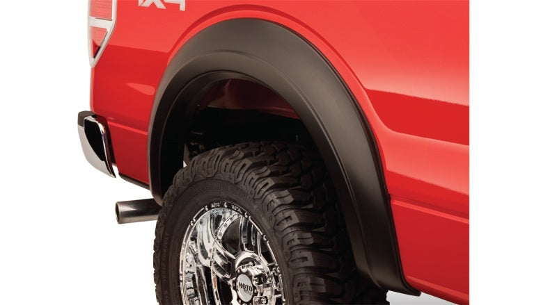 Bushwacker 19-22 Ram 1500 (Excl. Rebel/TRX) 67.4 & 76.3in Bed Extend-A-Fender Flares 2pc FR - Blk