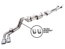 Load image into Gallery viewer, AWE 16-22 Toyota Tacoma 0FG Catback Exhaust w/ BashGuard - Dual Chrome Silver Tips