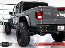 Load image into Gallery viewer, AWE Tuning 2020+ Jeep Gladiator 3.6L Trail-to-Tread (Single-Side) Conversion Kit w/Diamond Blk Tip