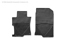 Load image into Gallery viewer, WeatherTech 08-12 Honda Accord Front Rubber Mats - Black