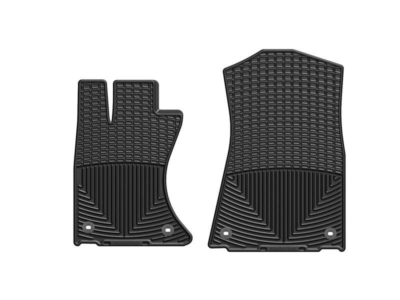 WeatherTech 13+ Lexus GS Front Rubber Mats - Black