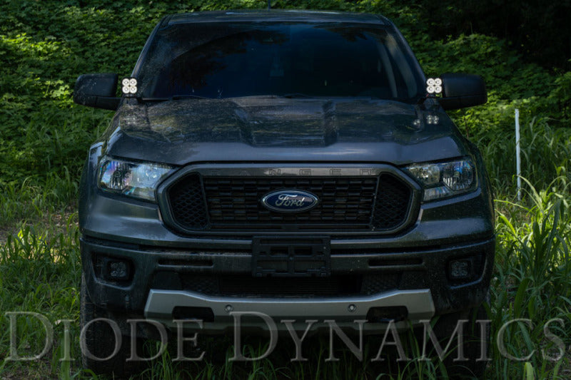 Diode Dynamics 19-21 Ford Ranger Sport SS3 LED Ditch Light Kit - White Combo