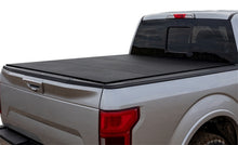 Load image into Gallery viewer, Access LOMAX Tri-Fold Cover Black Urethane Finish 17+ Honda Ridgeline - 5ft Bed