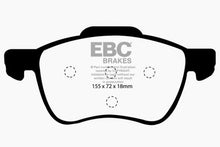 Load image into Gallery viewer, EBC 01-05 Volvo S60 2.3 Turbo T5 Redstuff Front Brake Pads