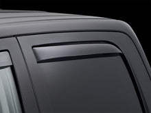 Load image into Gallery viewer, WeatherTech 09+ Dodge Ram 1500 Rear Side Window Deflectors - Dark Smoke