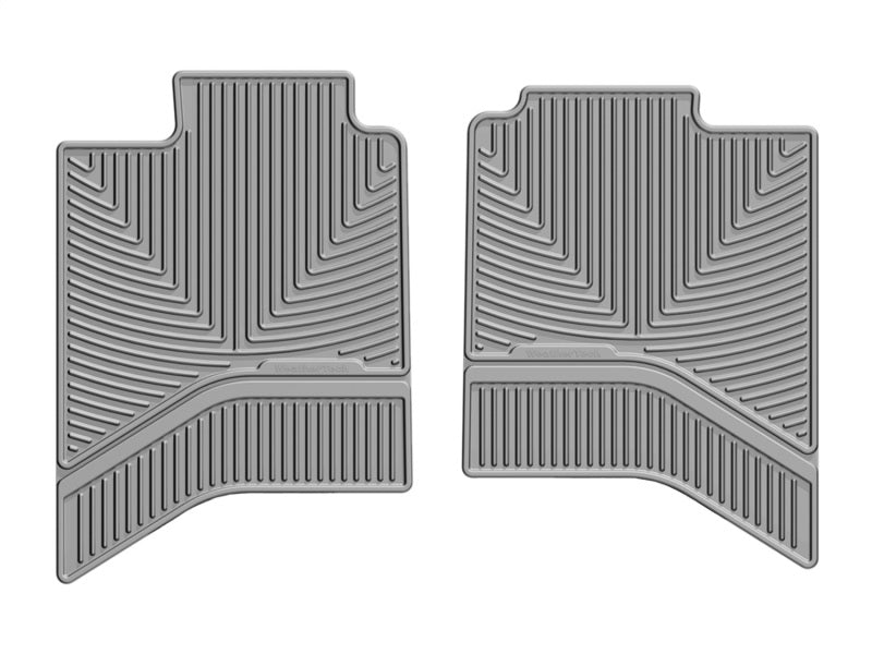 WeatherTech 02-14 Dodge Ram 1500 Rear Rubber Mats - Grey