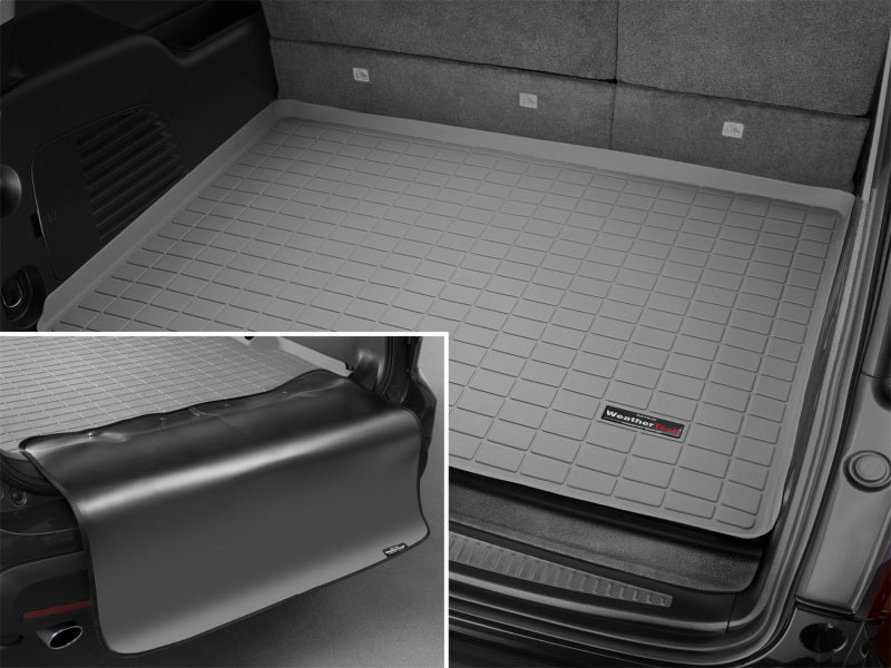 WeatherTech 2020+ Audi Q5 PHEV Cargo With Bumper Protector - Grey