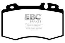 Load image into Gallery viewer, EBC 00-01 Mercedes-Benz M-Class (ML) ML430 4.3 Greenstuff Front Brake Pads