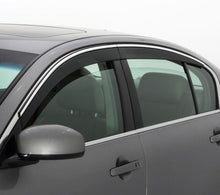 Load image into Gallery viewer, AVS 06-12 Lexus GS300 Ventvisor Low Profile Deflectors 4pc - Smoke w/Chrome Trim