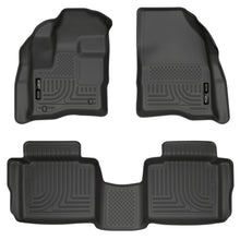 Load image into Gallery viewer, Husky Liners 10-13 Ford Taurus WeatherBeater Combo Black Floor Liners