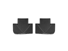 Load image into Gallery viewer, WeatherTech 05+ Cadillac STS Rear Rubber Mats - Black