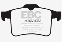 Load image into Gallery viewer, EBC 10-15 Jaguar XF 5.0 Supercharged (470) Yellowstuff Rear Brake Pads