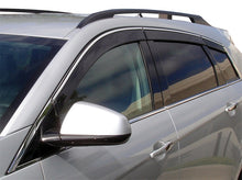 Load image into Gallery viewer, AVS 10-17 Cadillac SRX Ventvisor Low Profile Deflectors 6pc - Smoke w/Chrome Trim