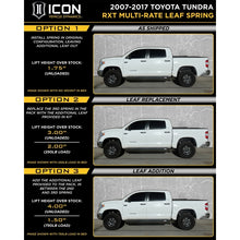 Load image into Gallery viewer, ICON 2007+ Toyota Tundra 1.63-3in Stage 2 3.0 Suspension System