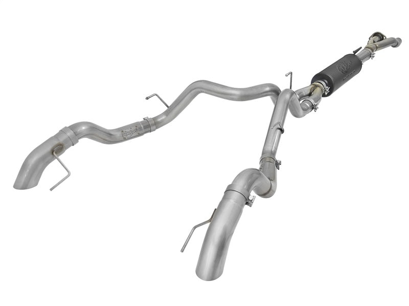 aFe MACH Force-Xp Cat-Back Exhaust w/Dual Hi-Tuck Tips 17-18 Ford F-150 Raptor V6-3.5L (tt)