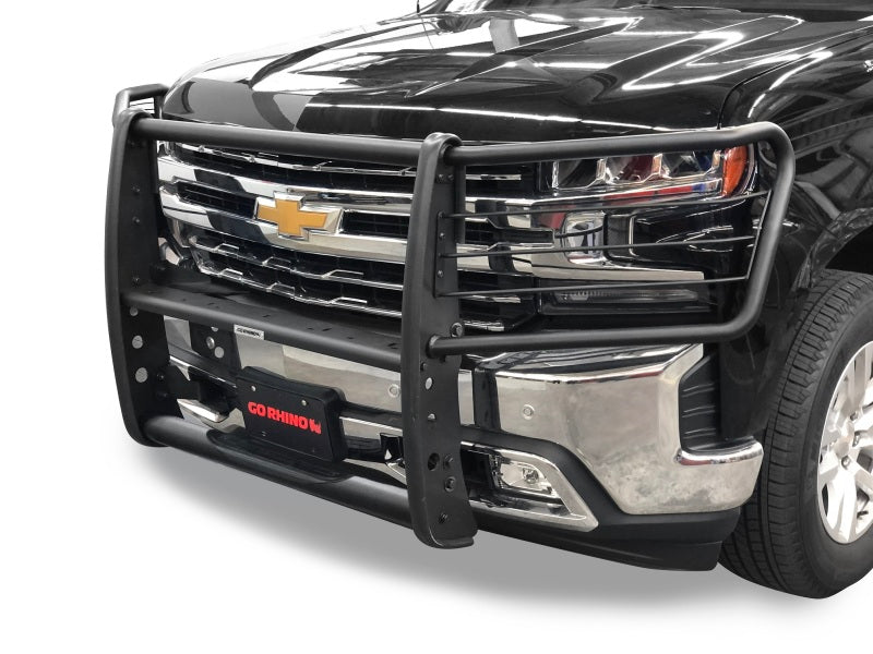 Go Rhino 19-20 Chevrolet Silverado 1500 3000 Extreme Series StepGuard - Textured Black