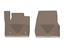 Load image into Gallery viewer, WeatherTech 2017+ Ford F-250/F-350/F-450/F-550 Front Rubber Mats - Tan