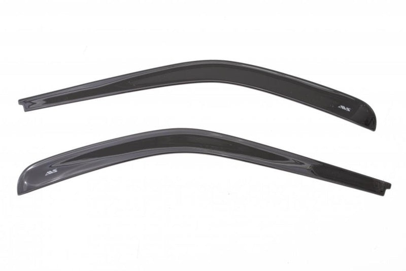 AVS 07-18 Jeep Wrangler (2 Door Only) Ventvisor Low Profile Window Deflectors 2pc - Matte Black