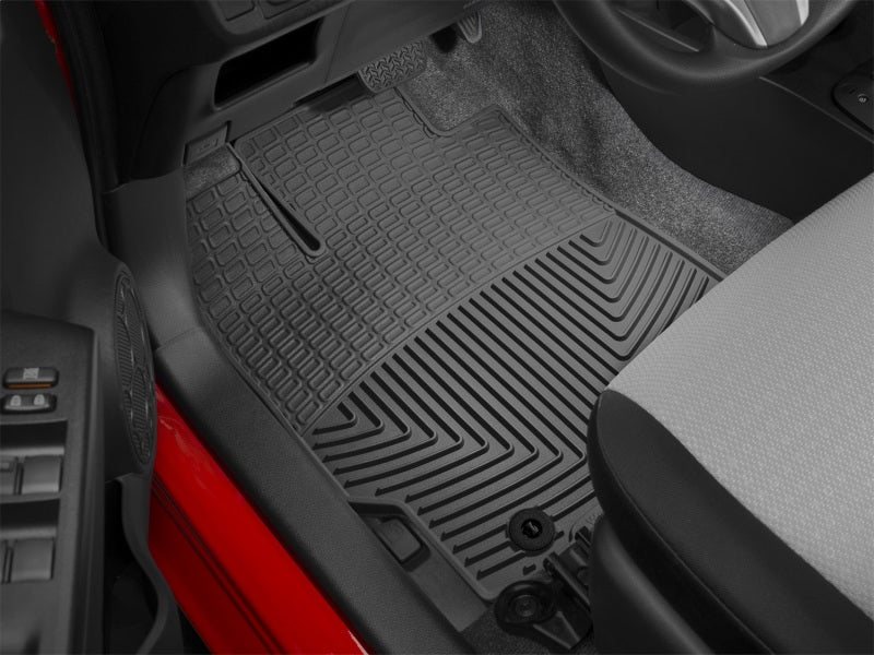 WeatherTech 12+ Toyota Yaris Front Rubber Mats - Black