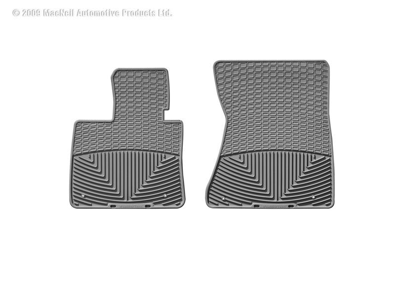 WeatherTech 07-13 BMW X5 Front Rubber Mats - Grey