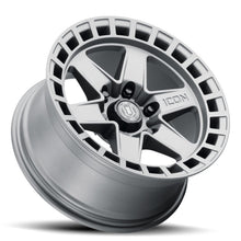 Load image into Gallery viewer, ICON Raider 17x8.5 6x5.5 0mm Offset 4.75in BS Titanium Wheel