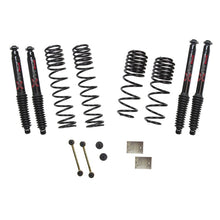 Load image into Gallery viewer, Skyjacker 2020 Jeep JL 4WD Diesel 1.5in Dual Rate Long Travel Sus Lift Kit w/ Black Max Shocks