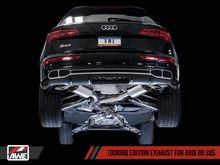 Load image into Gallery viewer, AWE Tuning Audi B9 SQ5 Resonated Touring Edition Cat-Back Exhaust - No Tips (Turn Downs)