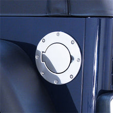 Load image into Gallery viewer, Rugged Ridge 97-06 Jeep Wrangler TJ Stainless Steel Non-Locking Gas Cap Door