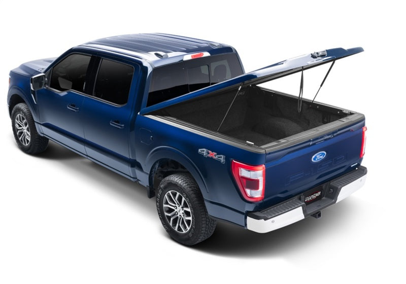 UnderCover 2021 Ford F-150 Crew Cab 5.5ft Elite LX Bed Cover - Lead Foot Gray