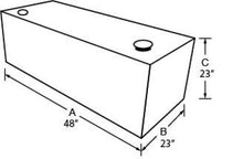 Load image into Gallery viewer, Tradesman Steel Rectangular Liquid Storage Tank (Full Size) - White