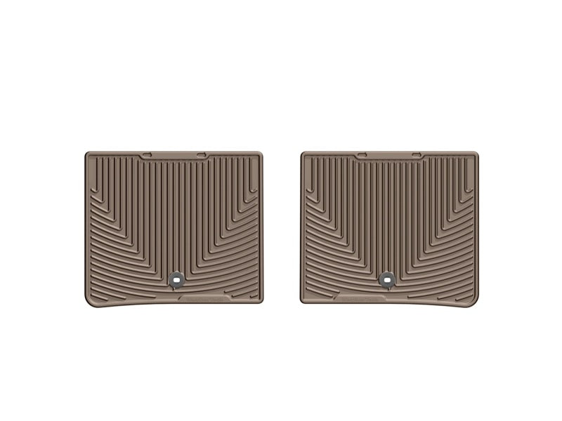 WeatherTech 13+ Lexus ES Rear Rubber Mats - Tan