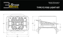 Load image into Gallery viewer, Diode Dynamics SS3 Pro Type F2 Kit ABL - White SAE Fog