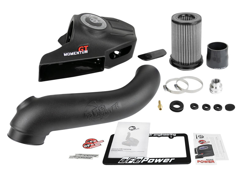 aFe Momentum GT Cold Air Intake System w/ Pro DRY S Media - 15-18 Volkswagen Golf R