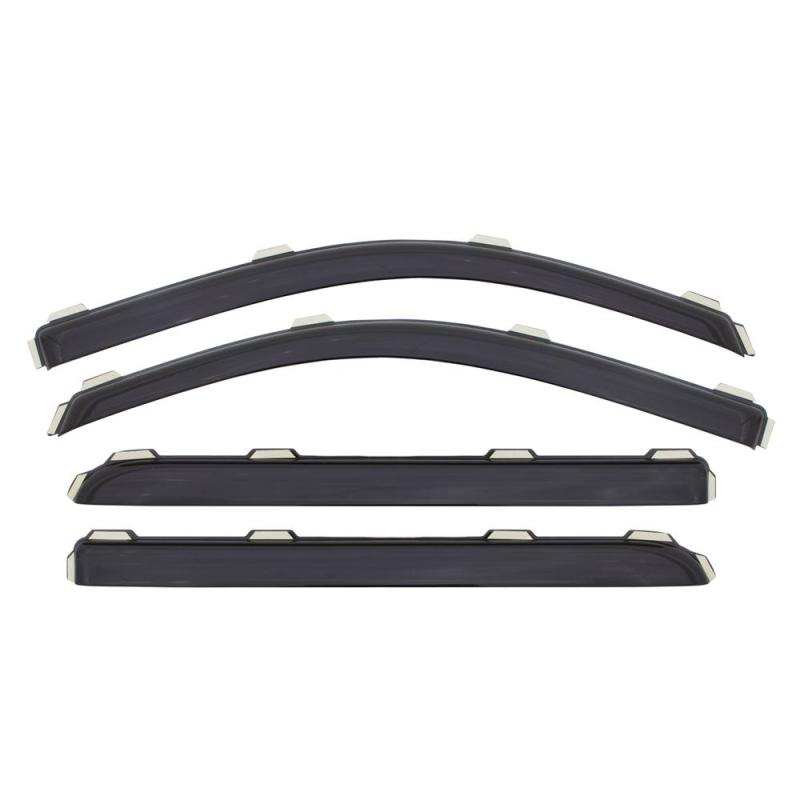 AVS 11-15 Kia Sorento Ventvisor In-Channel Front & Rear Window Deflectors 4pc - Smoke