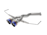 aFe Takeda 3in-2.5in 304 SS Axle-Back Exhaust w/Blue Flame Tip 19-20 Hyundai Veloster I4-1.6L(t)