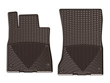 Load image into Gallery viewer, WeatherTech 2014+ Mercedes-Benz S-Class Front Rubber Mats - Cocoa