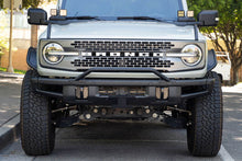 Load image into Gallery viewer, DV8 Offroad 21-22 Ford Bronco Factory Front Bumper Licence Relocation Bracket - Front