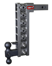 Load image into Gallery viewer, Gen-Y Mega Duty 2in Shank 15in Drop 10K Hitch w/GH-031 Dual-Ball/GH-032 Pintle Lock