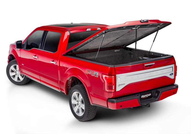 UnderCover 17-18 Ford F-150 5.5ft Elite LX Bed Cover - Lightning Effect