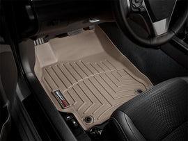 WeatherTech 14+ Chevrolet Silverado Front Floorliner OTH - Tan