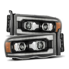 Load image into Gallery viewer, AlphaRex 02-05 Dodge Ram 1500 PRO-Series Projector Headlights Plank Style Chrome w/Seq Signal