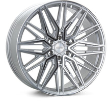 Load image into Gallery viewer, Vossen HF6-5 24x10 / 6x139.7 / ET25 / Deep Face / 106.1 - Silver Polished Wheel