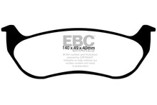 Load image into Gallery viewer, EBC 02-07 Jeep Liberty 2.4 Extra Duty Rear Brake Pads