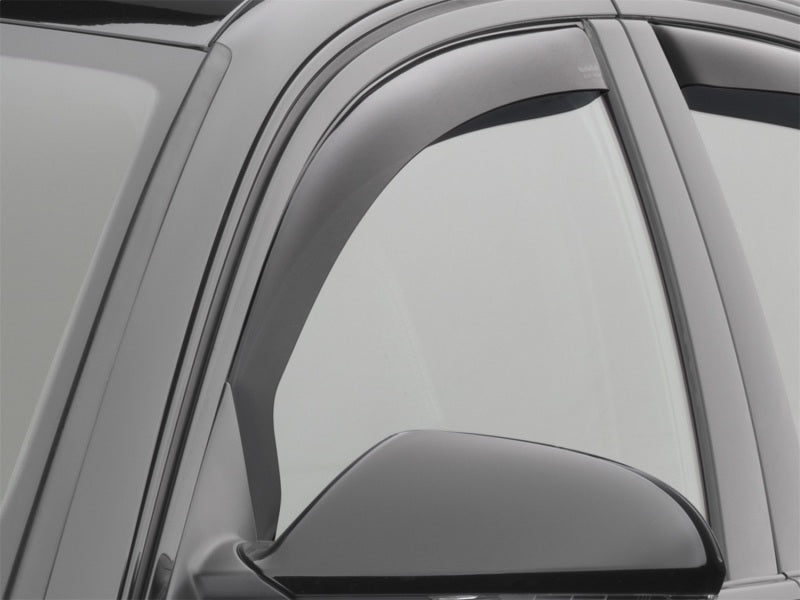 WeatherTech 12+ Audi A6/S6 Front Side Window Deflectors - Dark Smoke