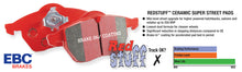 Load image into Gallery viewer, EBC 06-09 Mercedes-Benz E320 3.0 TD Redstuff Front Brake Pads