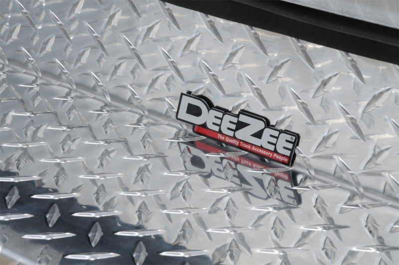 Deezee 08-14 Ford Econoline/E-Series Van Running Board Cab Section Brite-Tread Aluminum (Full)