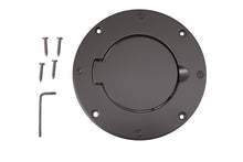 Load image into Gallery viewer, Rugged Ridge Non-Locking Gas Cap Door Black 97-06 Jeep Wrangler